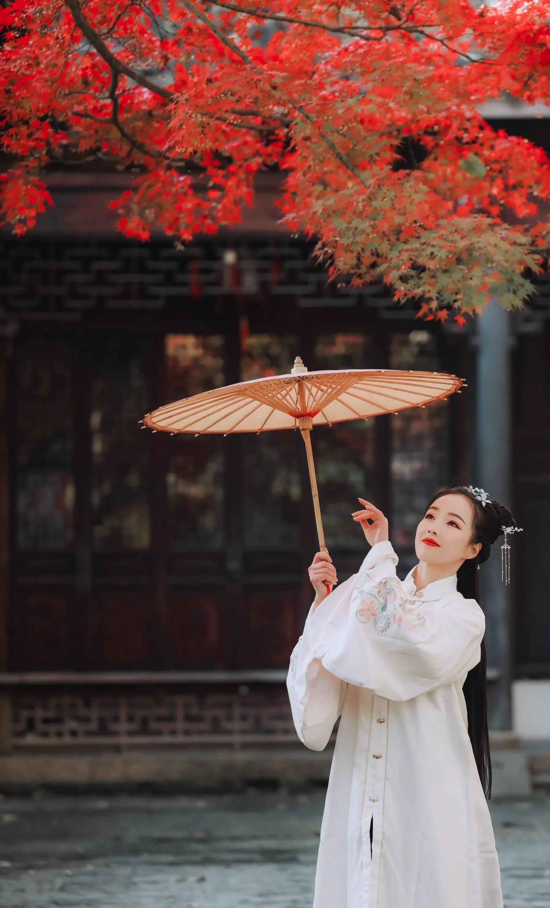 [YITUYU艺图语]2022.01.22 枫林晚 鹿呦 [25P]插图1